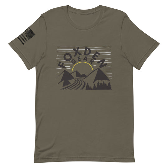 FoxDen Gear Outdoor Mountain Unisex t-shirt