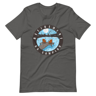 Retirement Go Camping Unisex t-shirt