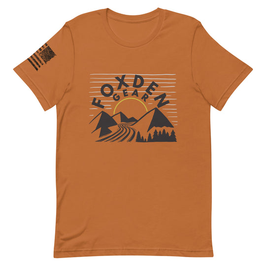 FoxDen Gear Outdoor Mountain Unisex t-shirt